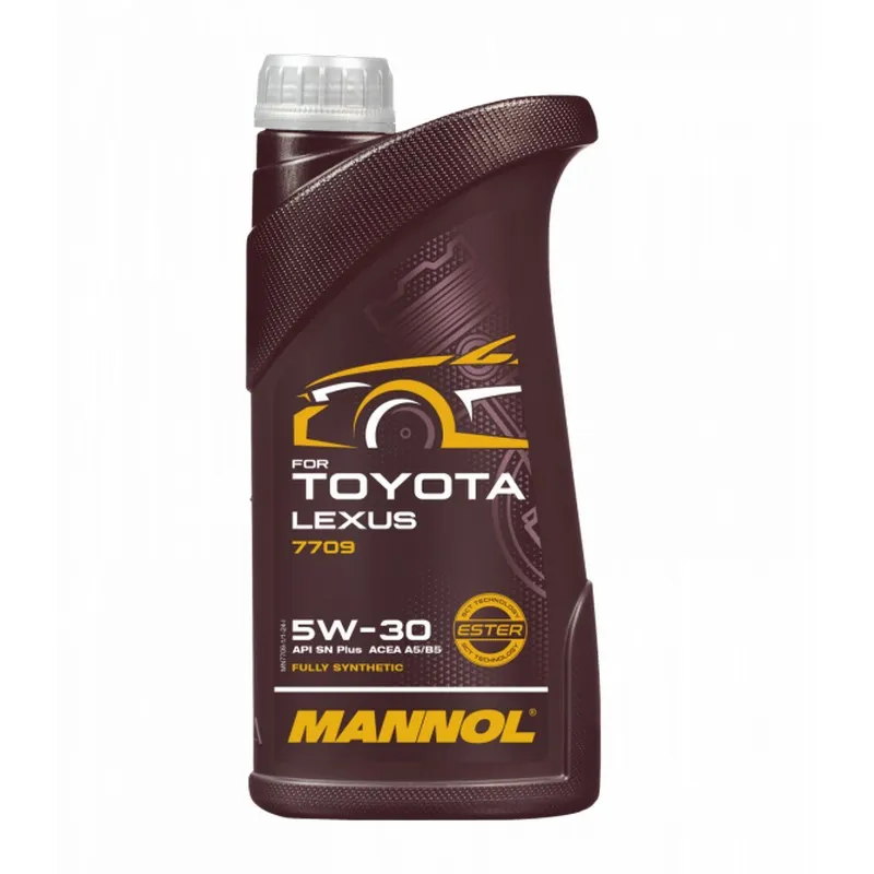 Синтетикалық мотор майы 7709 MANNOL FOR TOYOTA LEXUS 5W-30 1 л